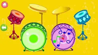 playing drum
