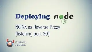 NGINX as a Reverse Proxy (listening on port 80)