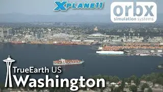 ORBX TrueEarth US Washington for X-plane 11 (Flight Sim Expo 2019 Presentation)