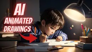 Animating Handmade Drawings with AI: Bringing Art to Life in 2023!
