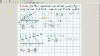 Fales teoremasiga doir masalalar (1-qism). Geometriya 8-sinf. 18-dars