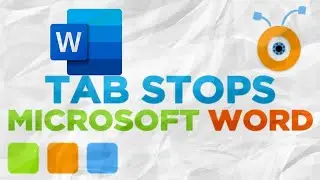 Tab Stops | Microsoft WORD for Beginners