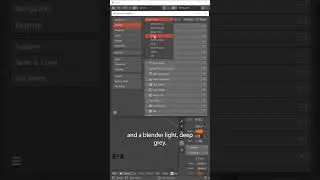 How to Change UI Themes in Blender  #blender #tutorial #tipsandtricks