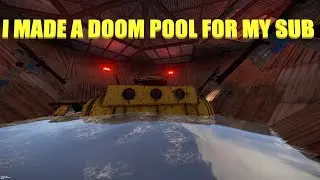 The Sea Fort with sub Doom pool!! slide peeks and bunkered TC room.