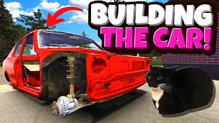 Building the SATSUMA with Dingus Cat in My Summer Car Mods!