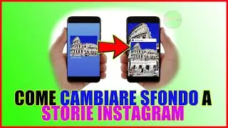 Come CAMBIARE SFONDO a una STORIA CONDIVISA su INSTAGRAM 📱