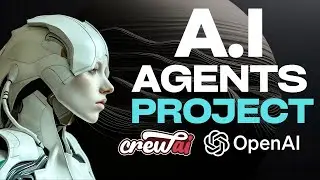 Build With AI Agents (AI Agents Project) - Crew AI + Open AI #aiagents #llm #largelanguagemodels