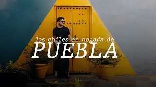 Los mejores CHILES EN NOGADA de PUEBLA, México · 4K