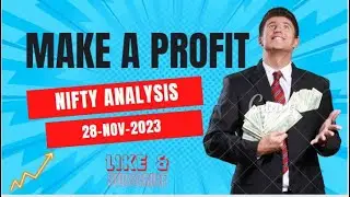 Nifty and Bank Nifty Prediction | Analysis for Tuesday | 28 November 2023 |  #stockmarket #nifty