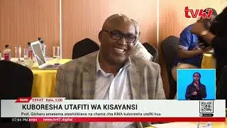 Mwanzilishi wa MKU Prof. Simon Gicharu ameeleza umuhimu wa vyuo vikuu kuboresha utafiti wa kisayansi