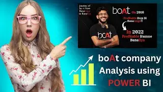 boAt Company Analysis using POWER BI | Power BI Project work | 