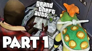 Bowser Junior Plays Grand Theft Auto V Story Mode - Part 1