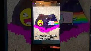 making my dream shorts! 