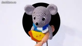 Амигуруми: схема Мышки воришки. Игрушки вязаные крючком - Free crochet patterns.