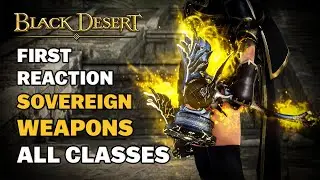 BDO | First Reaction to Sovereign Weapons Appereance For All Classes | Twitch Highlight