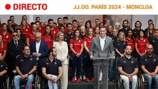 JJ.OO.: DESPEDIDA de los EQUIPOS OLÍMPICOS y PARALÍMPICOS en MONCLOA | RTVE Noticias