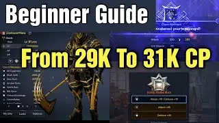 Black Desert Mobile Beginner Guide: From 29K To 31K CP