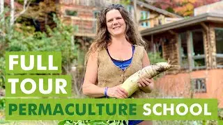 Incredible Permaculture and Homesteading School – A Complete Tour of Wild Abundance!