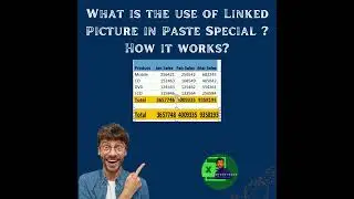 how to use linked picture in Paste special ? What is the benefit ?