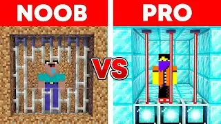 Noob Vs Pro - Best Security System in Minecraft 🤯