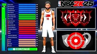 I CREATED MY NBA 2K25 BUILD EARLY!