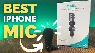 MOVO MA5L Condenser Mic (BEST iPhone Mic under $50)