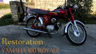 YAMAHA 100 ROYALE COMPLETE RESTORATION | YAMAHA RESTORATION | 2 STROKE | NIZAM AUTO