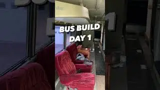 EPIC Charter Bus Conversion: Day 1