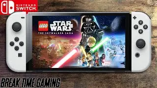 Lego Star Wars The Skywalker Saga - Nintendo Switch OLED Handheld Gameplay