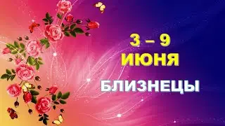 ♊ БЛИЗНЕЦЫ. 🌹 С 3 по 9 ИЮНЯ 2024 г. 🦋 Таро-прогноз ✨️