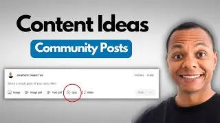 YOUTUBE COMMUNITY POST IDEAS & GUIDELINES