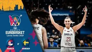 Serbia v Sweden - Full Game - FIBA Women's EuroBasket - Final Round 2019