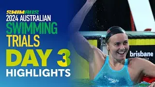 Australian Swimming Trials - Night 3 Highlights | Wide World of Sports