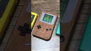 I Made a Wooden Game Boy!