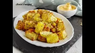 Crispy potatoes in the air fryer with a simple recipe