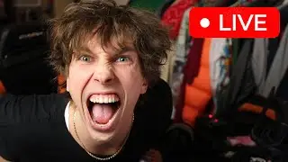 EERSTE KEER LIVE OP YOUTUBE🔴