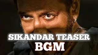 Sikandar Teaser Bgm ringtone 🔥 Salman| Santhosh Narayanan  | Sikandar Bgm