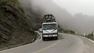 One of the highest roads in the world