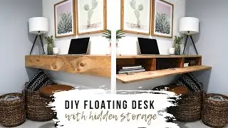 THIS FLOATING SHELF HAS A SECRET!