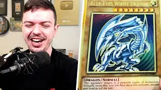 BLUE EYES WHITE DRAGON, BUT IT'S GOLD. MAXIMUM GOLD.