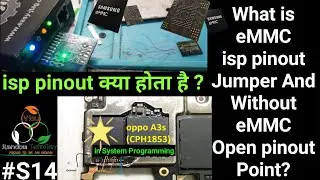 What is isp pinout eMMC mobiles || isp pinout kya hota hai||How to Connect eMMC BGA Shocket ?