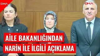 Aile ve Sosyal Hizmetler Bakan Yardımcısı Leman Yenigün, Narin'e ilişkin açıklamalarda bulundu