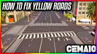 Fivem - How To Fix Yellow Shade On Roads (YELLOW ROADS FIXED)