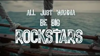 Nickelback - Rockstar Sea Shanty Lyric Video with The Lottery Winners