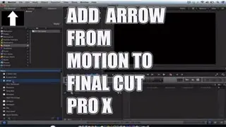 Adding an Arrow from Motion to Final Cut Pro X