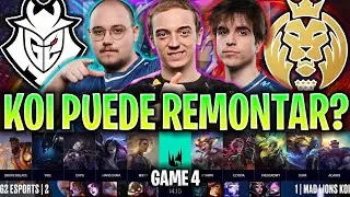 CONSEGUIRÁ MAD KOI LA BRUTAL REMONTADA? | G2 vs MDK Game 4 LEC SEASON FINALS 2024 ESPAÑOL LVP