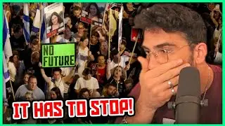 Israel is Protesting Against Netanyahu | Hasanabi Reacts