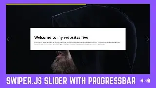 How To Create a Slider with Progress-bar using SwiperJS