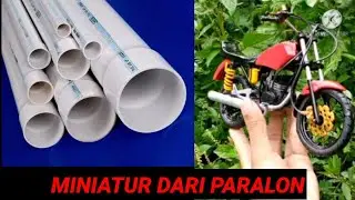 Membuat miniatur rx king dari paralon pvc bekas