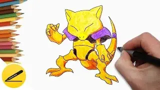 How to Draw Pokemon Abra | Draw Pokemon step by step